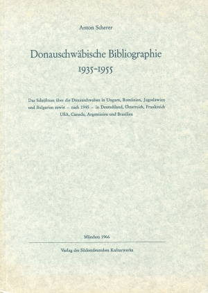 Donauschwäbische Bibliographie 1935 bis 1955